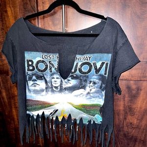 Vintage Bon Jovi Tour Shirt